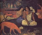 Paul Gauguin Happy Woman USA oil painting artist